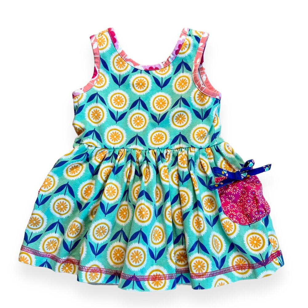 Wildflowers Retro Ryan Dress Baby Girl 12 months